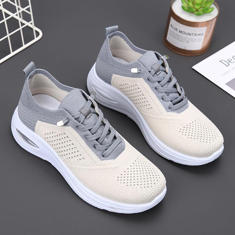 Women's Sneakers Mesh Soft Sole Womens Vulcanized Shoes Non Slip Slip On Tennis Shoes Summer Women Shoes New Zapatillas De Mujer