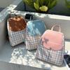New Plaid Backpack 2025women Bag Large Capacity Student Schoolbag Japanese and Korean Style Outdoor Backpack