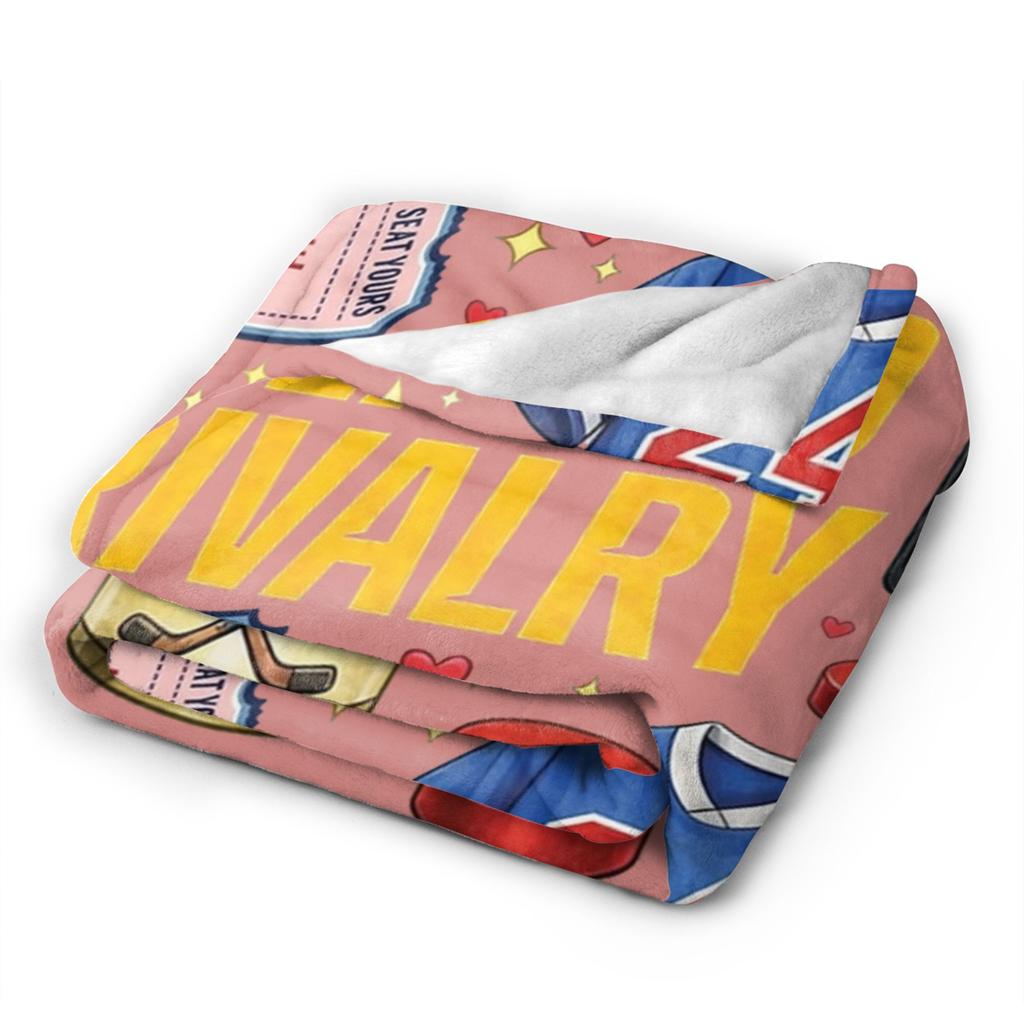 Hockey Heated Rivalry Hollanov Flannel Blankets Funny Throw Blankets for Home Hotel Sofa 150*125cm Quilt