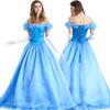 Halloween Role Playing Cos Costume Adult Snow White Dress Cinderella Masquerade Dance Performance Evening Dress Performance Dress