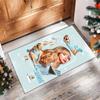 Soft Crystal Velvet Floor Rug,Sabrina Carpenter Anti Slip Decorative Carpet, Plush Area Mat For Indoor Home Decoration