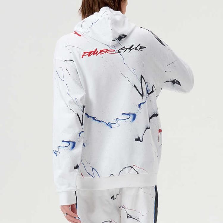 Fila Fusion Худи с вышивкой, рукописное письмо, коллаборация X FUTURA, мужские худи, разноцветное, T11U138201FWT