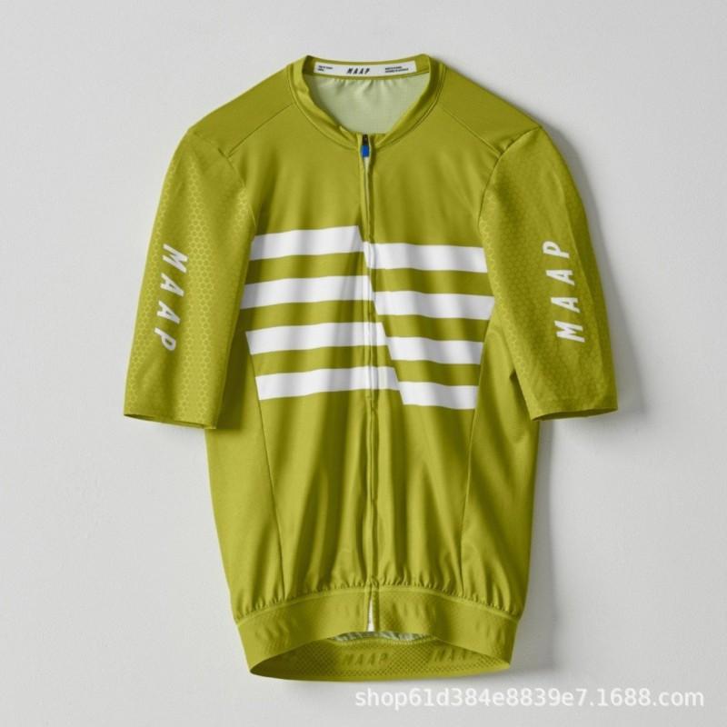 Men Women Cycling Jersey Short Sleeve Bike Riding Top Breathable Sportswear Road Mountain Biking