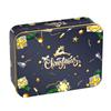 1PC Tin Box Square Candy Box Storage Box Tinplate Box Gift Box Christmas Cookie Box Empty