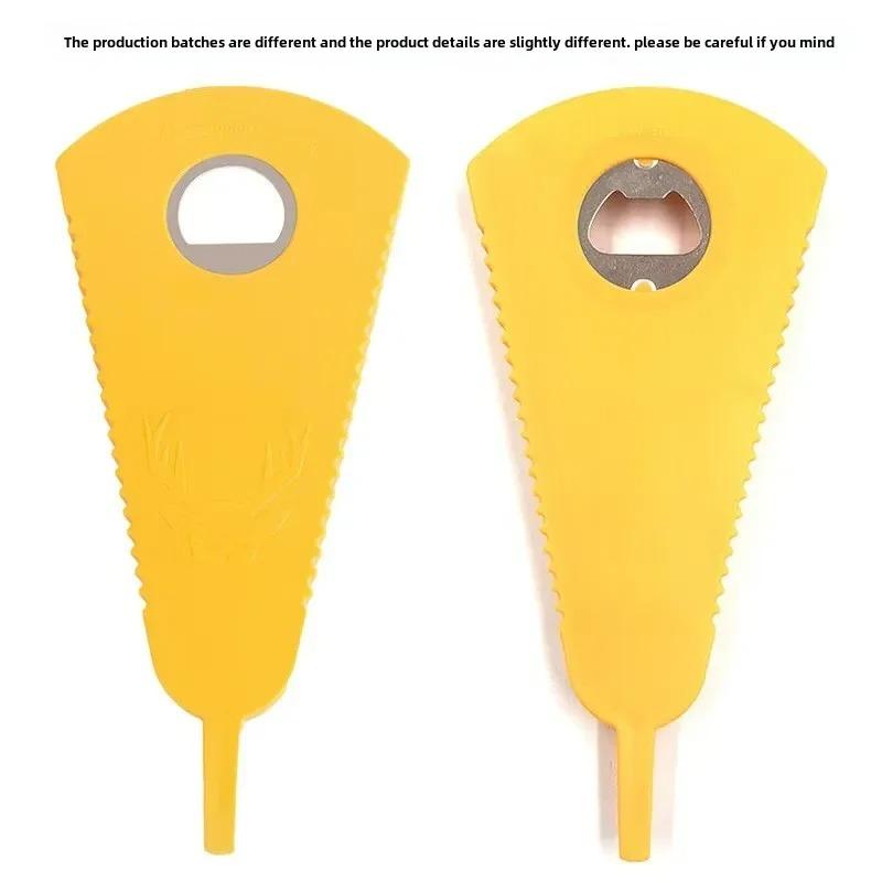 1Pcs Can Opener Multifunctional Bottle Opener Jar Opener for Beer Coke Jam Beverage Manual Lid Opening Tool with Screw Cap