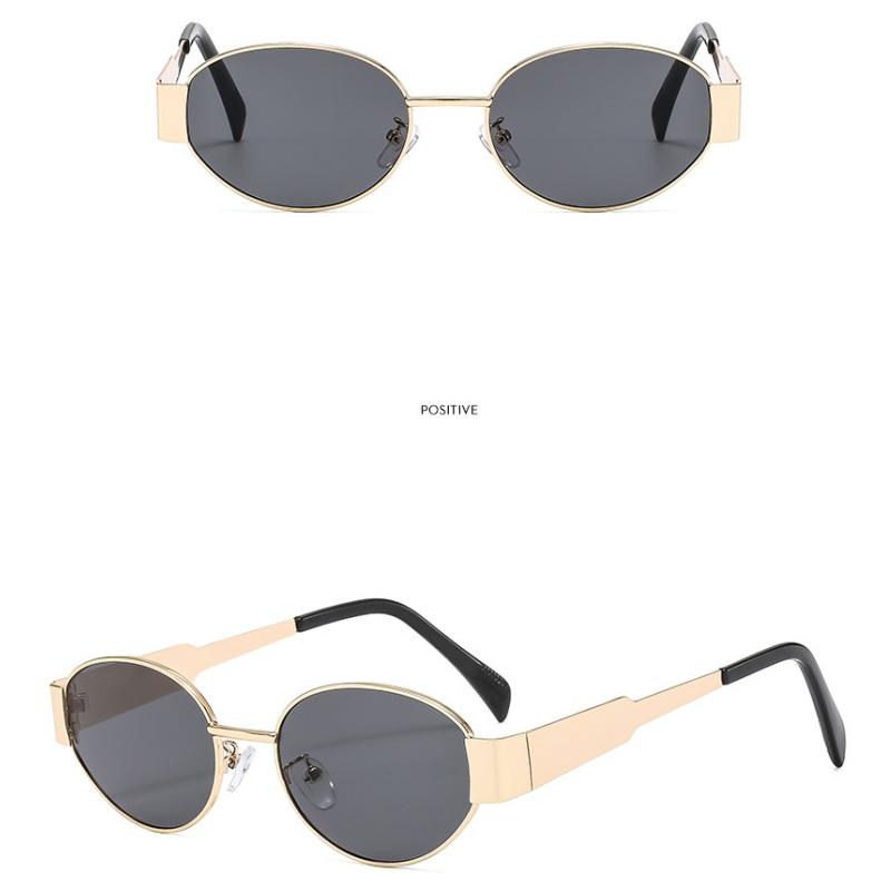 Женские очки с защитой от солнца, защита от ультрафиолета, модные индивидуальные солнцезащитные очки в стиле ретро в стиле хип-хоп для уличной съемки, солнцезащитные очки для пригородных путешествий