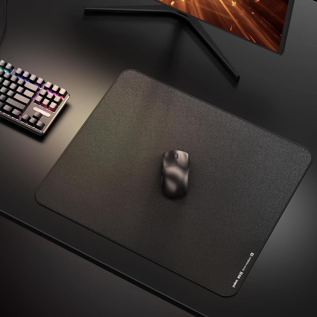 Pulsar Gaming Gears eSports Specification Gaming Mouse Pad XL Size ES1 49cm 42cm 4mm × × (XL, Black)