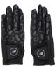 Golf Gloves for Both SS [New Balance] Women's (Leopard Print, Hands) / 012-5185501 010_Black (17~18cm)
