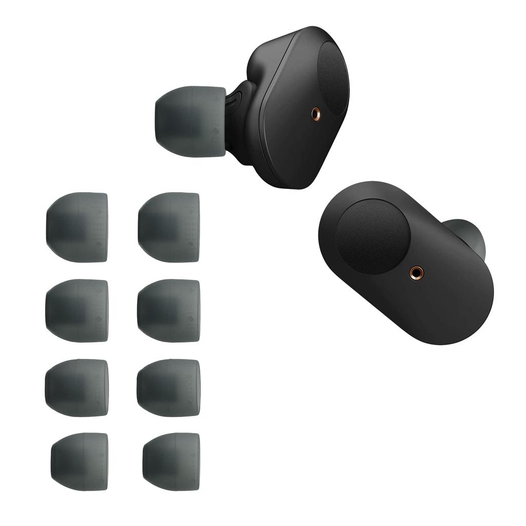 Kwmobile 8x Сменные силиконовые амбушюры для Sony Набор из 4 размеров WF-1000XM3 / WF-SP900 / WF-SP510 -
