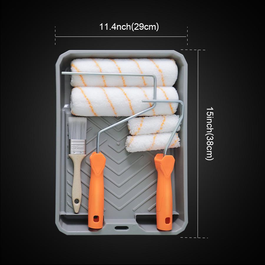 9 Inch Complete Roller Set with Tray - DIY Home Wall Painting Tool Set