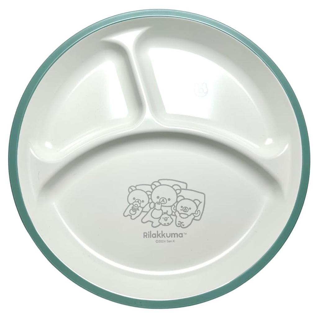 Rilakkuma Character Water Repellent Tableware Lunch Tray Dish Plate for Children Dishwasher Safe Microwave Safe Stain Resistant Shatter Resistant