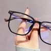 0 -1,0 -1,5 -2,0 -2,5 -3,0 -3,5 -4,0 Очки для близорукости с квадратной отделкой Мужчины Женщины Ретро Градиентные очки для близорукости по рецепту