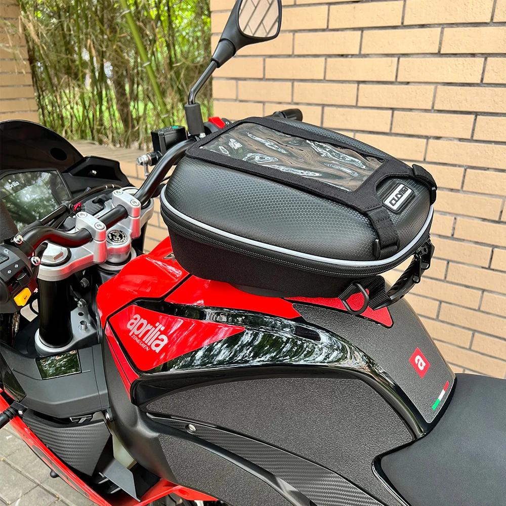 Сумки на бак для Aprilia RS660 ETV1000 Caponord Shiver750 GT ABS Shiver 900 ABSTuono 660 Factory Мотоцикл Быстросъемный Top Case