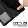 For iPhone 16 Pro Case 3 Card Holder Flip Folio PU Leather Phone Cover