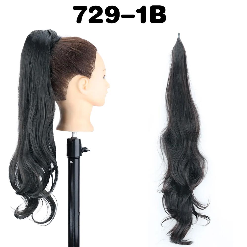 MISS WIG 30-дюймовый синтетический гибкий хвост с длинным волнистым многослойным хвостом, парик для женщин, повседневная одежда