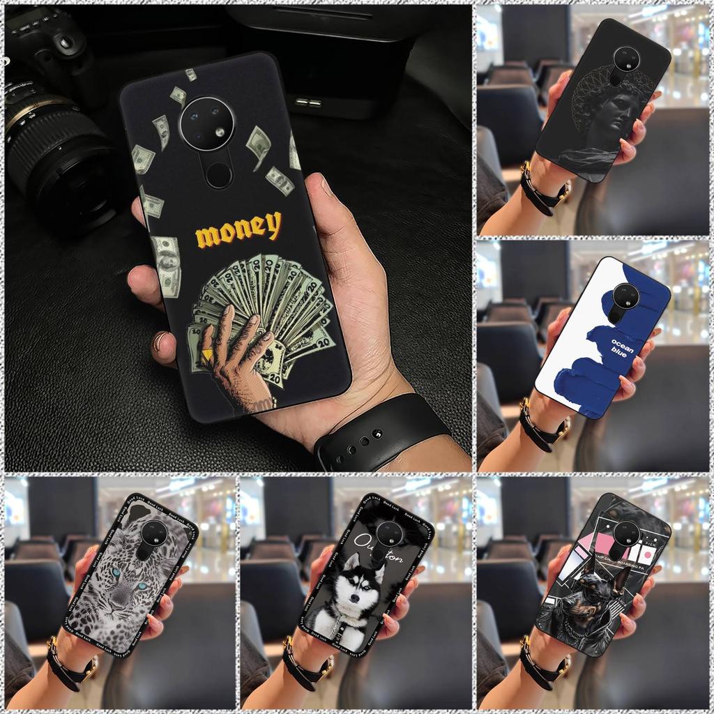 Full Wrap Protective Phone Case For Nokia 6.2/7.2 Fashion Design Cartoon Cute Anti-knock Dirt-resistant Anti-dust TPU