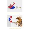 Windmill Cat Toy Interactive Pet Toys for Cats Puzzle Cat Game Toy with Whirligig Turntable for Windmill Cat Toys Cat Spinner Cat Spinner Toy