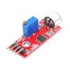 Sound Sensor Detection Module High Sensitivity Sensor Module Signal Output Indication DC 4-6V for Voice Controlled Lights