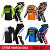 Motocross Gear Set for Kids 4 5 6 7 8 9 10 11 12 13 Years Youth Child Motorcycle Boy Girl Jersey Pant Kits Racing Suit Off-road Enduro MX MTB