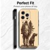 Hunter Dog Hunting Soft Phone Case for iPhone 16 16E 17 Air 15 Pro Max 14 Plus 13 Mini 11 12 7 Black Cover Back Shell