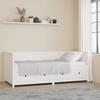 VidaXL Daybed White 80x200 Cm Solid Pine Wood 820907