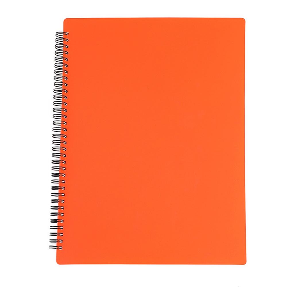 A4 Sheet Music Organizer, Spiral Folder 10 Pockets For Sheet Music, Drawings And Documents, Easy Editing