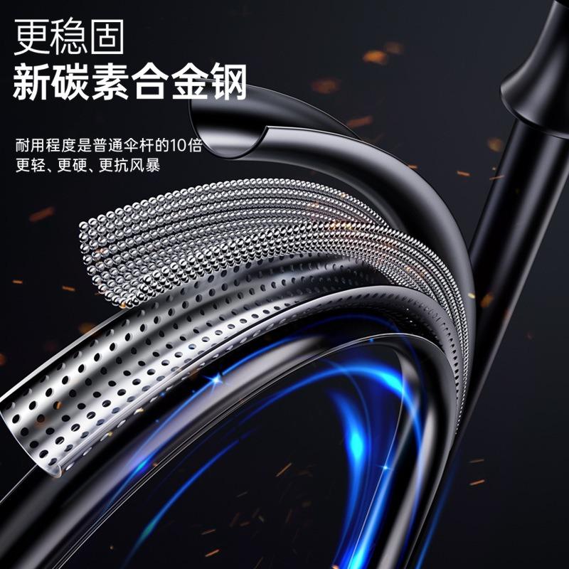 Automatic Bear Umbrella Vinyl Sunscreen Parasol Three Fold Sun Umbrella Weather and Rain Folding Umbrella