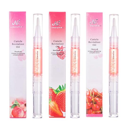 Набор из 3 ручек для питания ногтей, для восстановления потрескавшейся кутикулы, увлажнения кожи, устранения сухости, простой в использовании масляной кисти для УФ-акрилового искусственного натурального маникюра