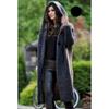2024 Sweater New Cardigan Hooded Jacket Cardigan Hooded Coat