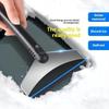 Car Ice Scraper Windshield Scraper with Handle Stainless Steel Head Snow Removal Shovel for Winter Snow and Ice Removal