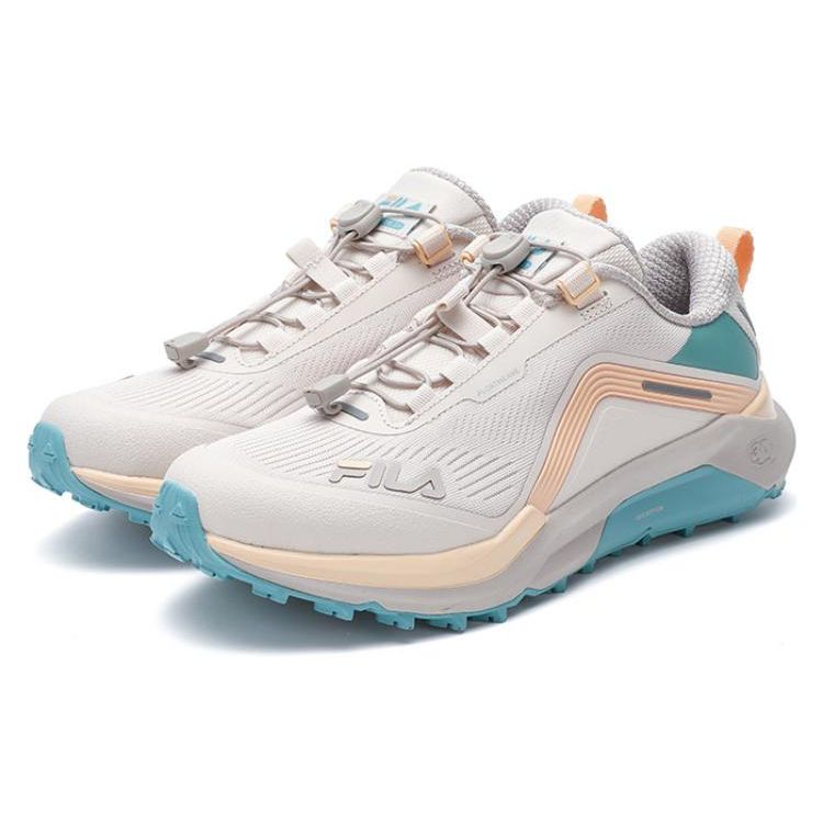 Fila 3A LYNX 1+ Удобные Легкие Тканевые Низкие Кроссовки для Трейлраннинга Женские кроссовки Розовый Синий A12W341202FPP