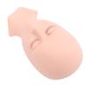 Lash Mannequin Head Silicone Replacement Eyelid Eyelash Practice Model Head Single Fold Eyelid