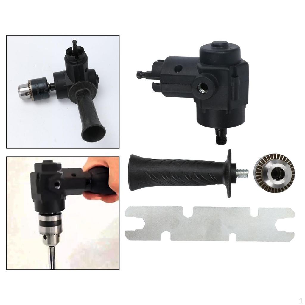 Переходник для угловой шлифовальной машины на дрель, адаптер для электроинструмента