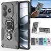 Чехол для Note14 Ударопрочный с подставкой Магнитная броня Чехлы для телефона для Xiaomi Redmi Note 14 Pro Note14Pro+ 5G 4G Магнитный держатель Чехол