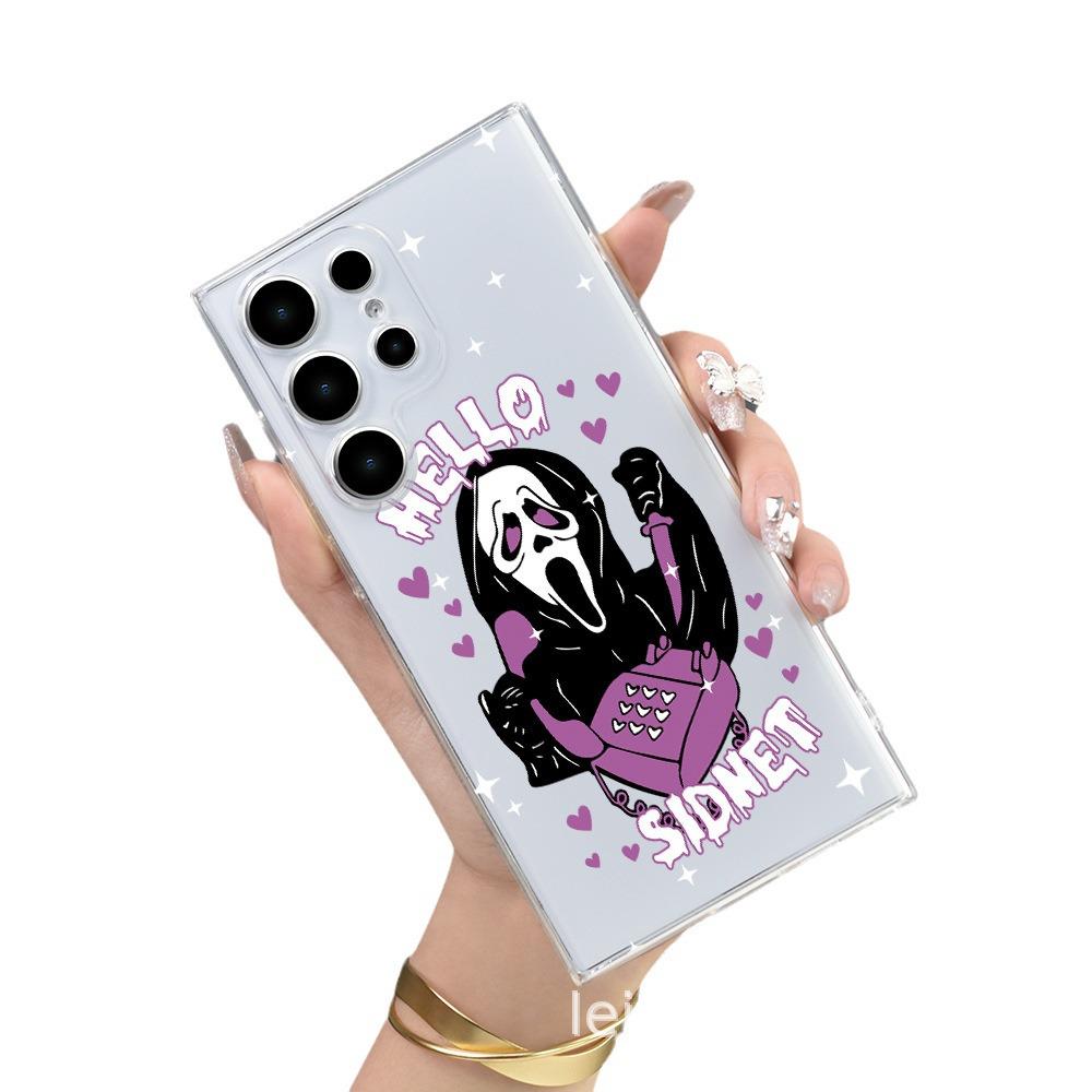 Защитный чехол Samsung S23A55 Full Lens Anti-Fall - эксклюзивный чехол для мобильного телефона Ghost Call Painted