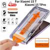 Ultra HD Clear Tempered Glass Screen Flim For Xiaomi 15 14 Ultra 13 T/Pro One-Click Bubble-Free Installat Dust Free Protect Kit