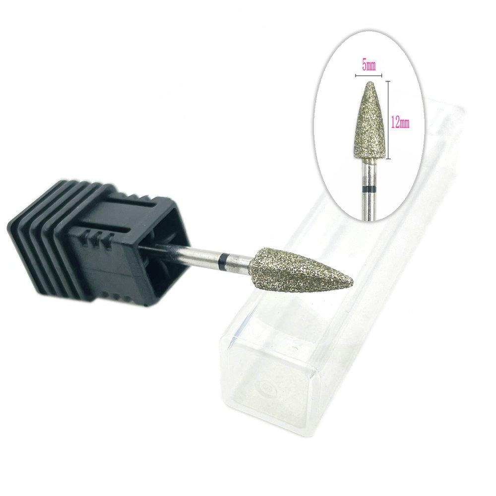 1pc Diamond Nail Drill Milling Cutter for Manicure Rotary Bits Cuticle Clean Accessories Nail Drill Polisher