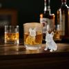 Форма для льда Французский бульдог Французский бульдог Лед Бурбон Коктейль Для виски Для питомца Кубик Делает S2O6