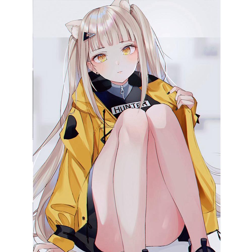 5d Алмазная картина Полный дрель Девушка Декор для дома Цветочная мозаика Изображение Стразы Подарок ручной работы