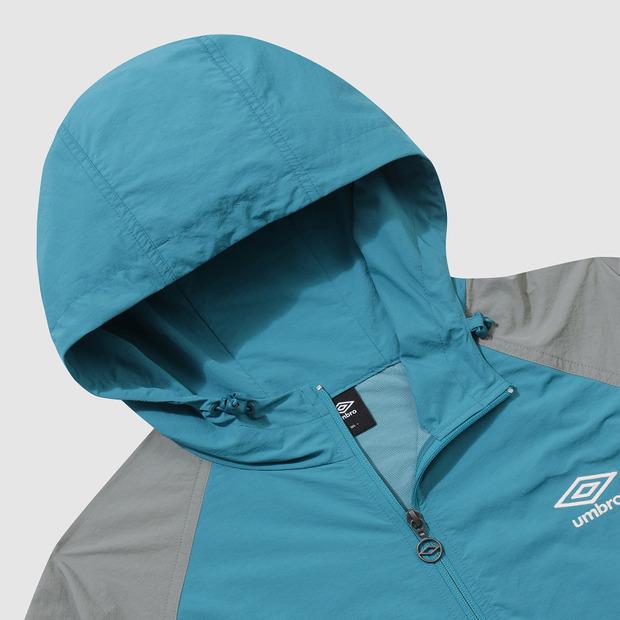 Umbro Sunshower Зеленая куртка с капюшоном с коротким рукавом (Uq321Cjk71) (Тип B)