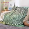 3D Mandala Yoga Flower Bohemia Meditation Nature Soft Flannel Blanket for Bed Bedroom Sofa Picnic,Throw Blanket Outdoors Leisure