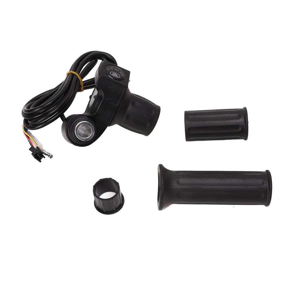 Ручка газа для электрического велосипеда, 4 лампы, полуфиксатор, ручка газа для электрического скутера, поворотная ручка газа для электровелосипеда