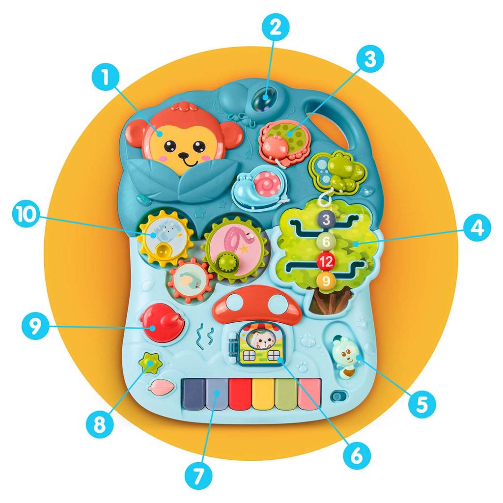 Ricokids 4-In-1 Educational Table, 781500