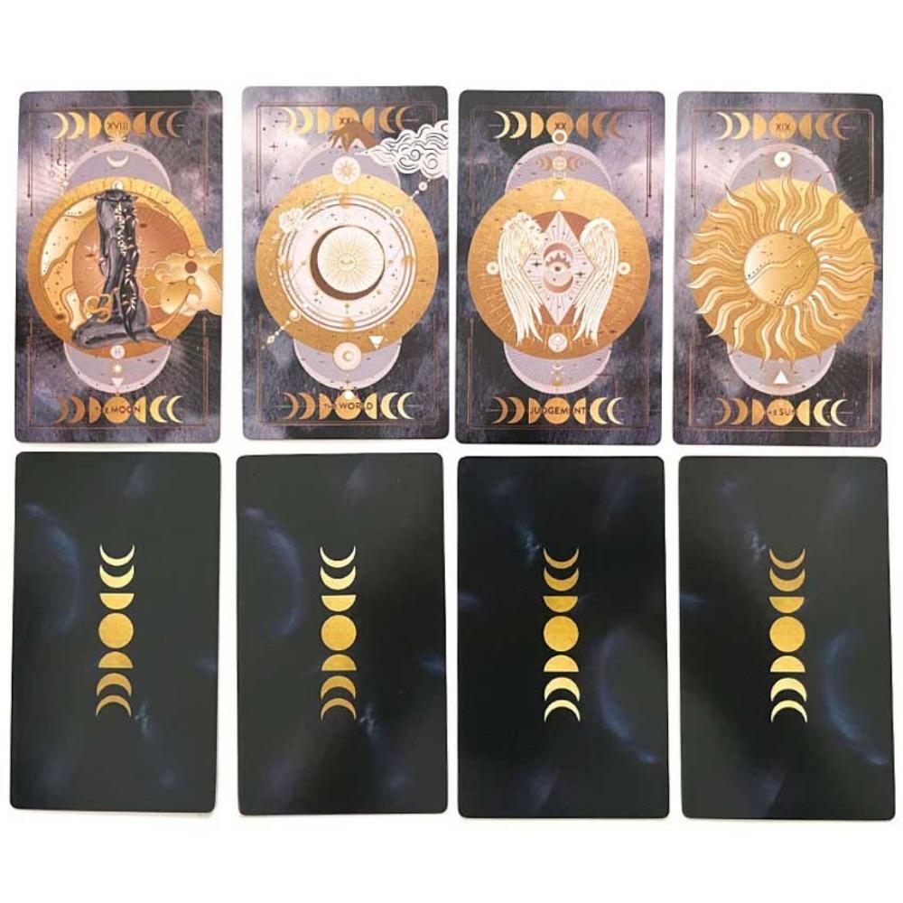 Lucine Tarot MIDNIGHT Edition 78-карточная колода для гадания 12*7 см