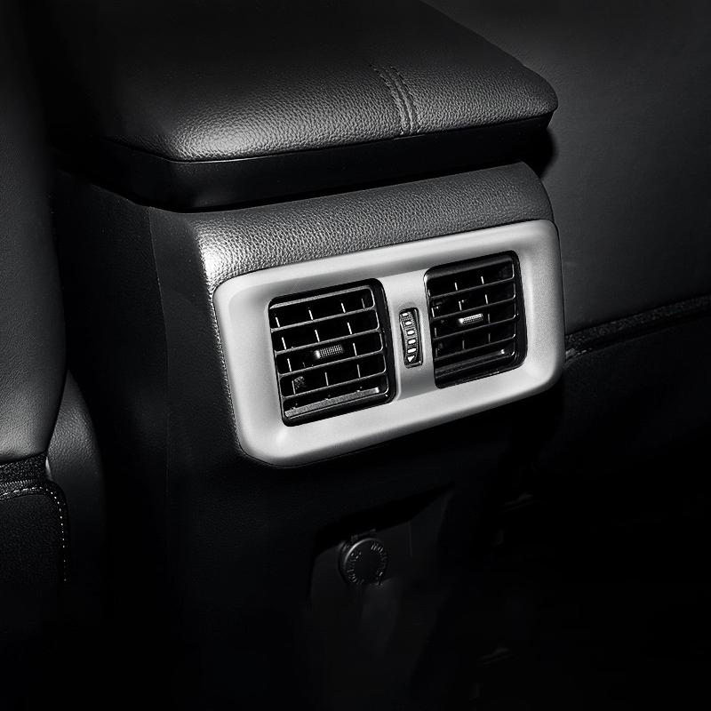 Для Toyota RAV4 XA50 2019 2020 2021 2022 2023 2024 ABS Автомобильный задний кондиционер вентиляционные отверстия отделка крышки наклейки аксессуары
