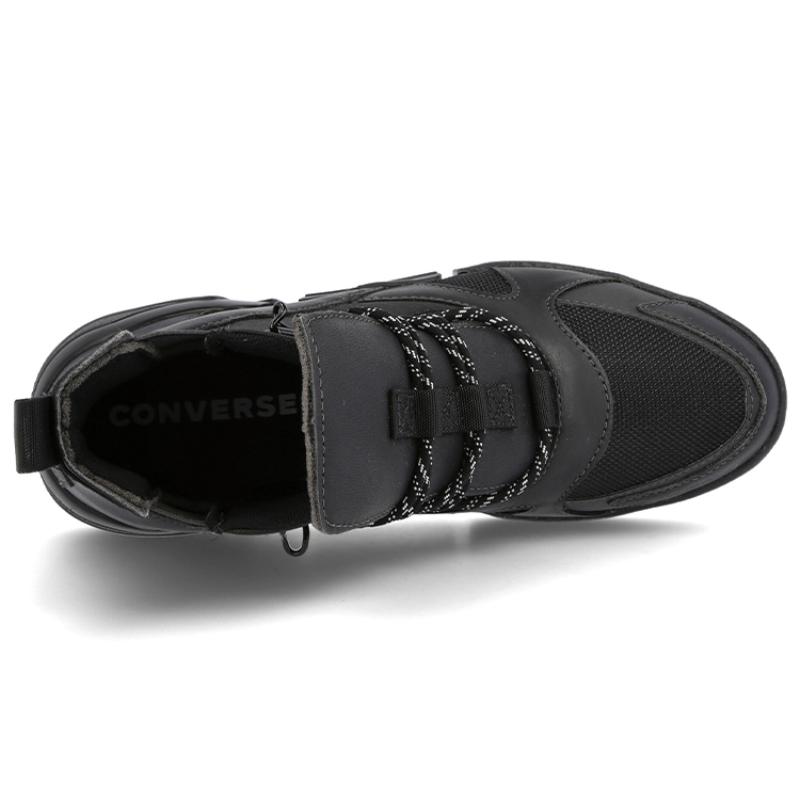 Converse CPX Удобные Нескользящие Износостойкие Высокие Кеды для Женщин Черные
