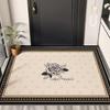 Роскошный входной коврик, напольный коврик для ванной комнаты, впитывающий противоскользящий коврик, простой в уходе