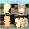 Plush Cartoon Cat Toy Cute Girl Bed Sleep Leg Clamping Doll Cushion Holiday Gift