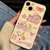 Transparent hollow cat and dog suitable for Apple 15prom mobile phone case 14/13/12 soft case iPhone11 all-inclusive XR/X