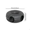 2 in 1 Cat Tunnel Bed Donut Cave Hideaway Pet Circle Hideout for Indoor Cats